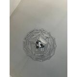 Contemporary Modern Clear "Petals"  Glass Chandelier