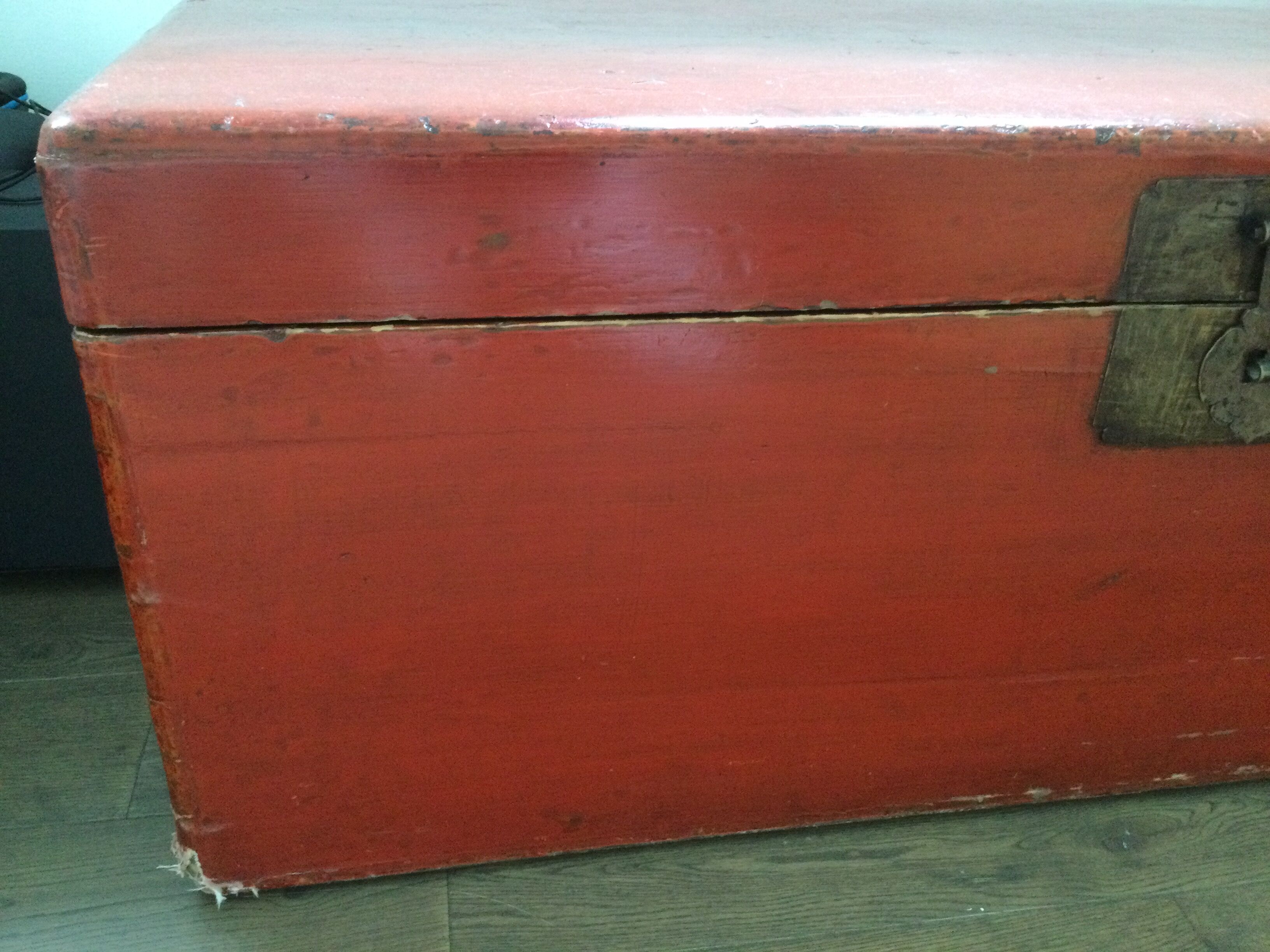 Wooden Chinese chest