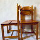 Brutalist chair pair