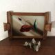 Vintage poppy platter