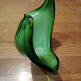 centerpiece pocket in blown glass