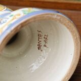 Santa ceramic candle holder (Spain)