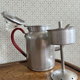Vintage coffee maker alu and pyrex