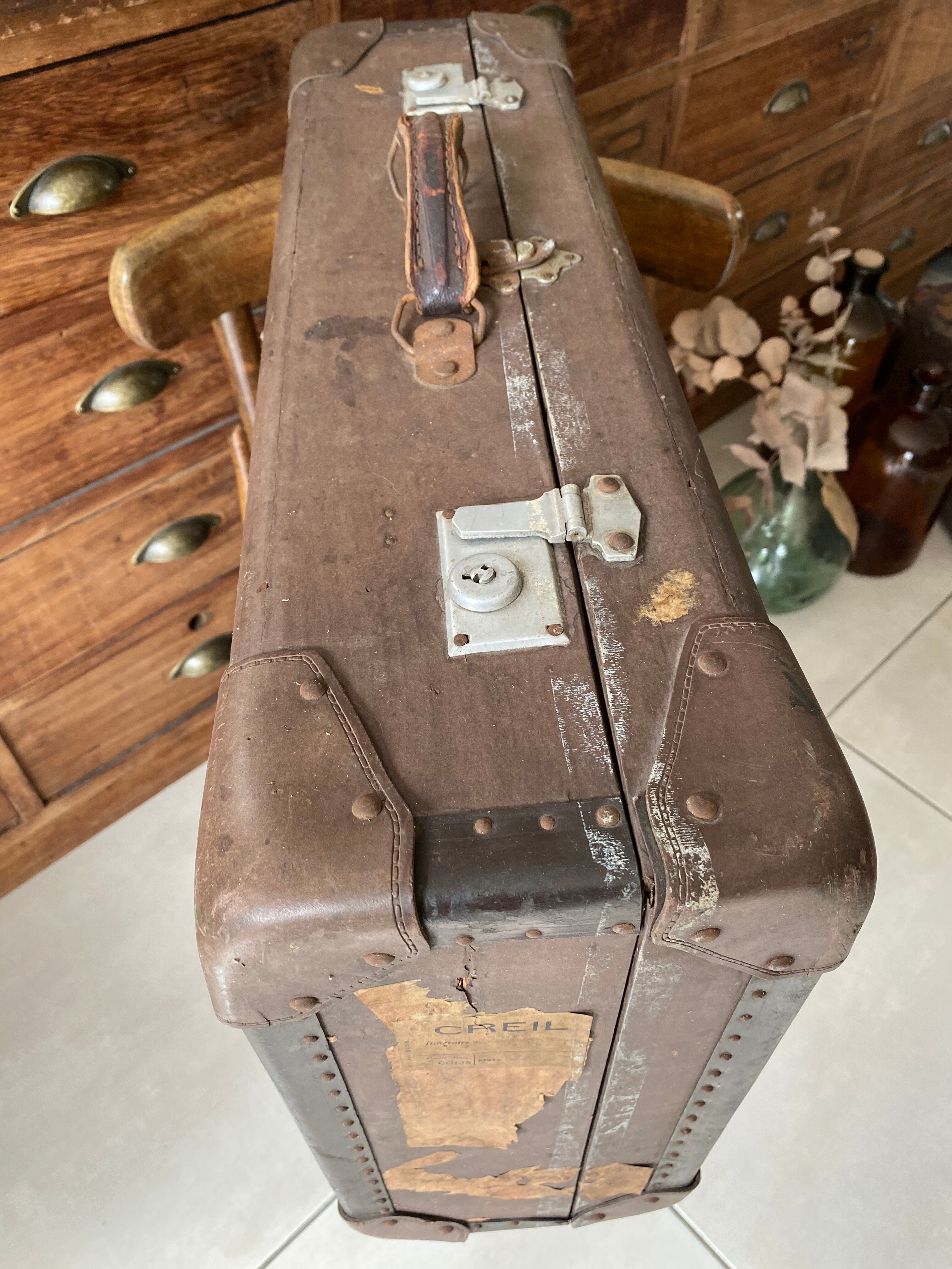 Old vintage suitcase