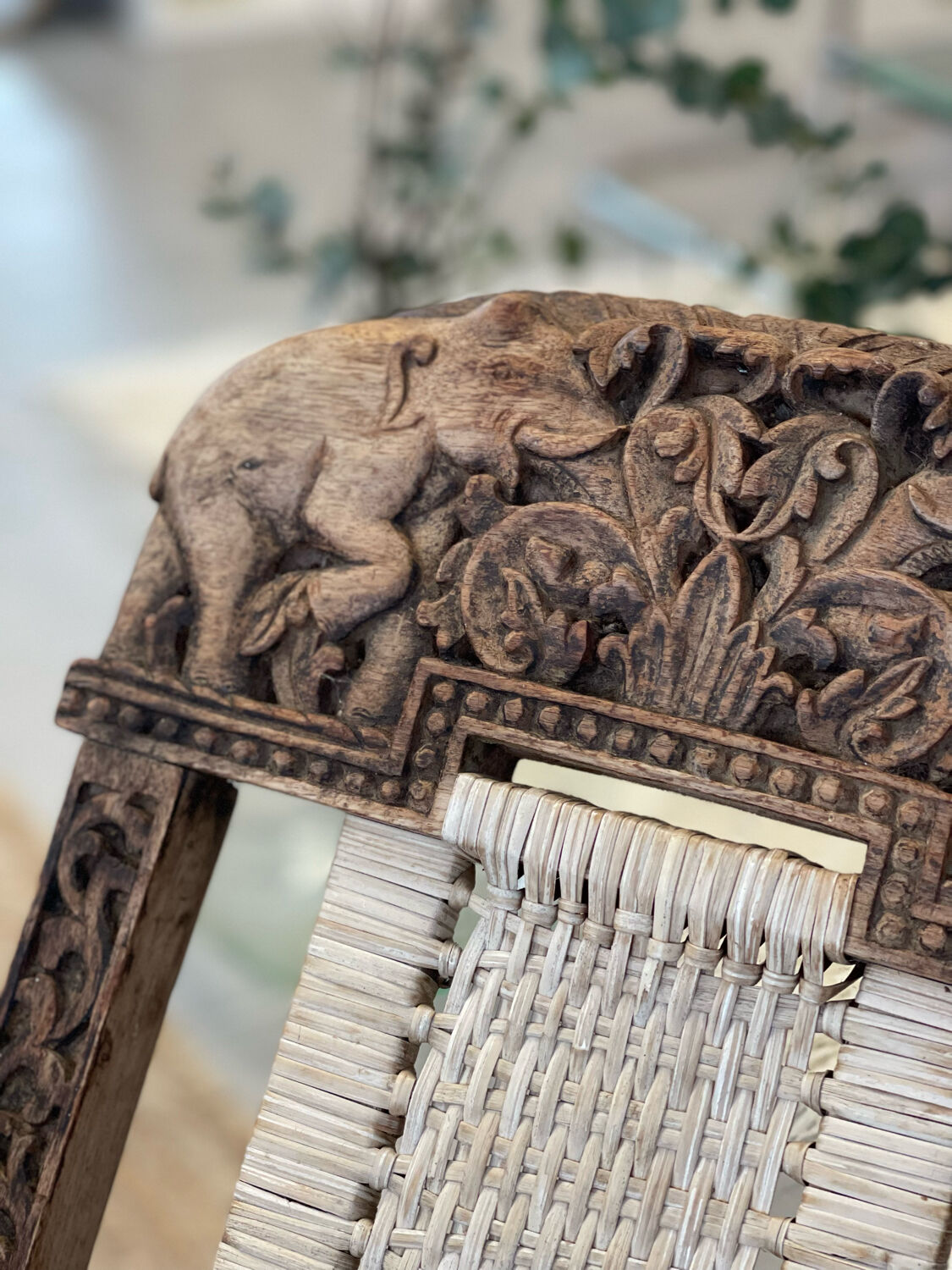 19th century Anglo Indian country chair