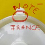 Vintage orange and red 70s arcopal spirit