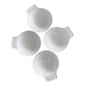 Shell bowls Reussy porcelain