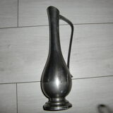 Slender pewter jug