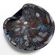 Black Murano Glass "Tutti Frutti" Ashtray / Vide-Poche attr. to Avem