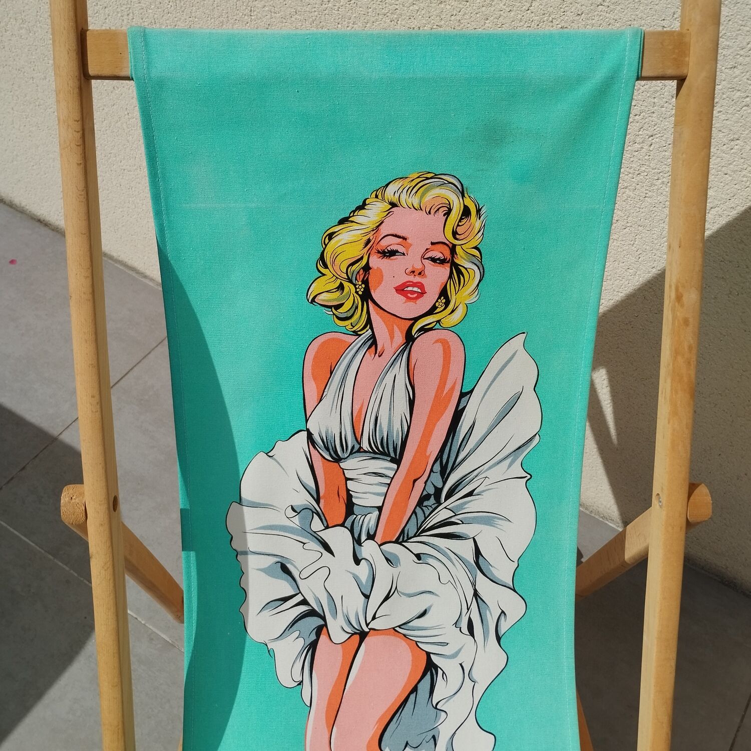 Vintage deckchair