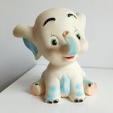 Elephant toy with whistle Famosa 70s