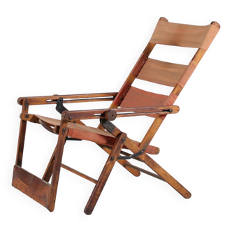 Fauteuil inclinable rare des années 1930 par Thonet, Autriche