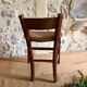 Old wooden country chair.
