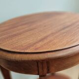 Mahogany side table with two trays, mid-20th century