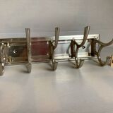 Haceka style coat rack with 5 adjustable hooks E