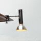 Mid-Century Modern minimalist clamp lamp by Cosack, 1960s.