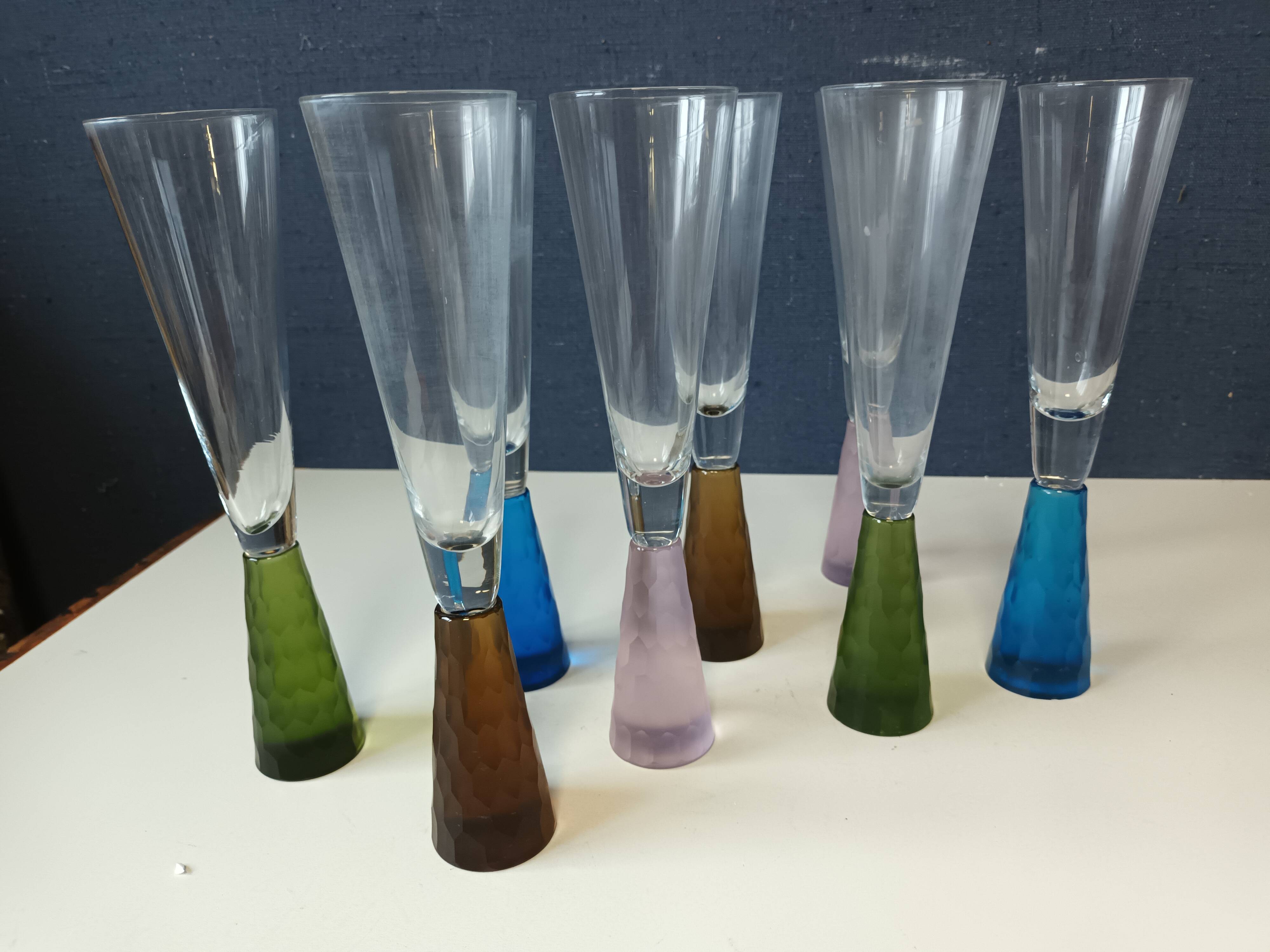 Champagne glasses