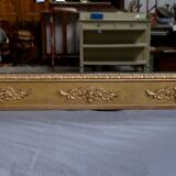 Important gilded wooden mirror, Restoration style – 19th century