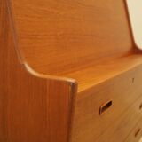 Teak secretary, Danish design, 1960s, designer: Arne Wahl Iversen, manufact