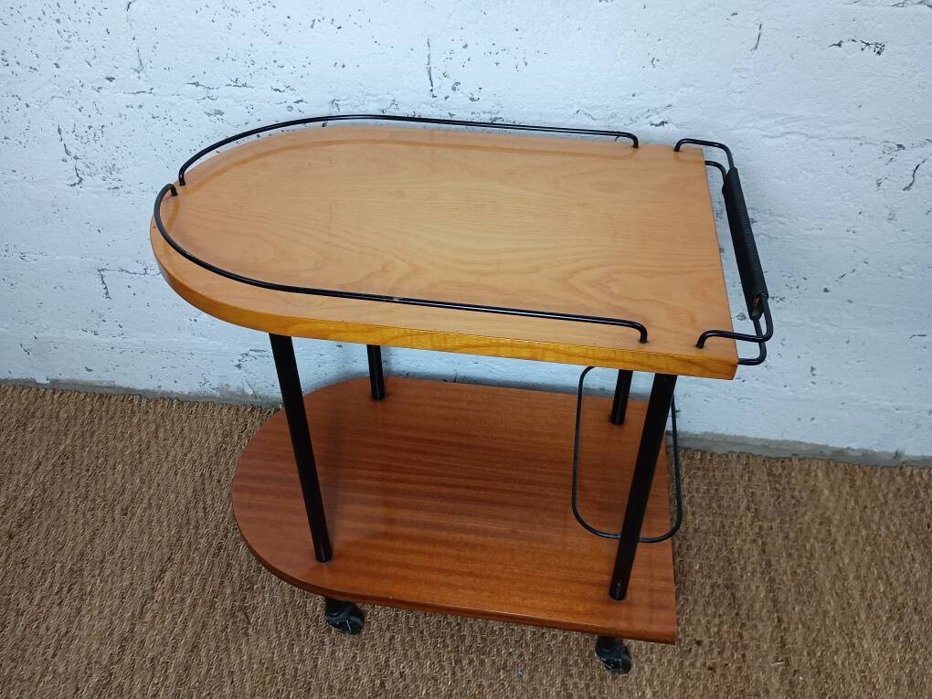 1950s/60s rolling dessert trolley