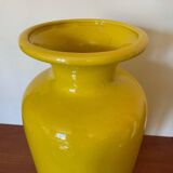 Large yellow vase West Germany 70s