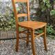 4 chaises bistrot vintage Luterma 1940