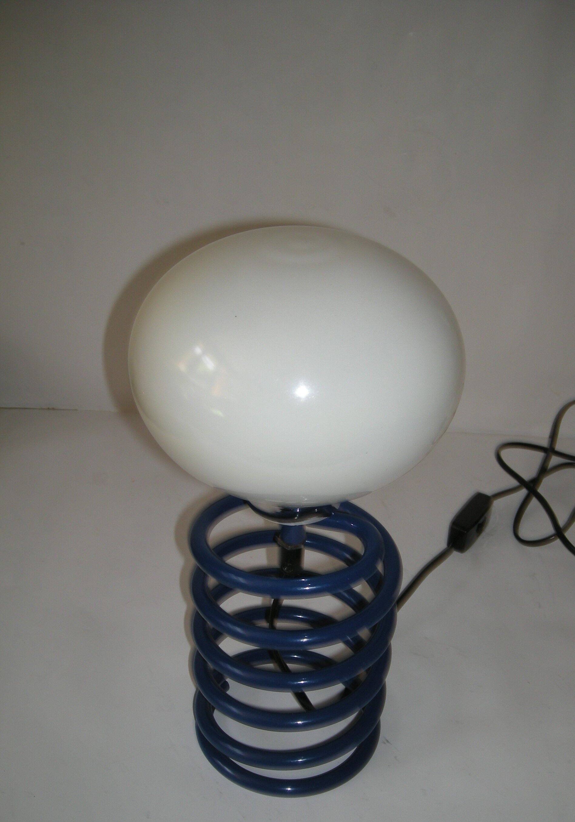 70s spring lamp