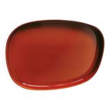 Red lacquer tray