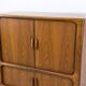 Danish Teak Hi-Fi Sideboard with Tambour Doors from Dyrlund, 1970s