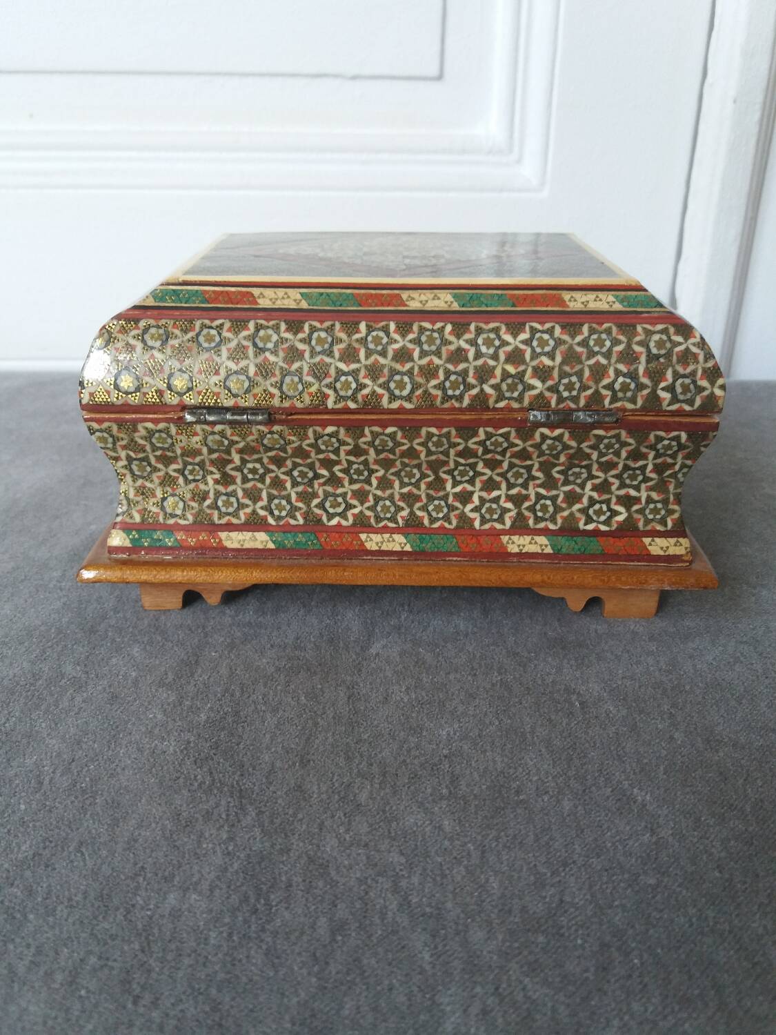 Persian box in khatam kari marquetry