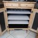 Small Louis XV style support buffet with 2 doors and 2 drawers.