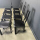 Italian Model Regia Dining Chairs by Antonello Mosca for Ycami, 1980s, Set of 8