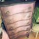 Patinated vintage chest of drawers