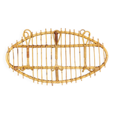 Patère murale en bambou Mid-Century Modern Franco Albini années 1950
