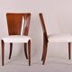 Art Deco Chairs attributed to J. Halabala for Up Závody, Czech, 1940s, Set of 6