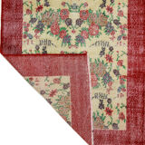 Anatolian handmade vintage rug 205 cm x 116 cm