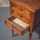 Vintage wood bedside table