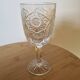 6 wine glasses, Bohemian crystal from 1980