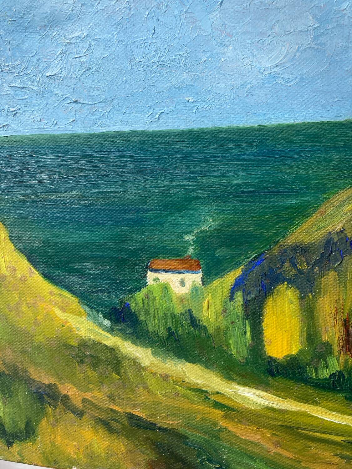 Peinture à l'huile paysage