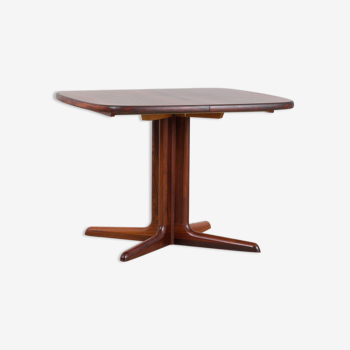 Skovby rosewood extendable table with 2 leaves, Denmark 1970s