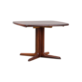Skovby rosewood extendable table with 2 leaves, Denmark 1970s