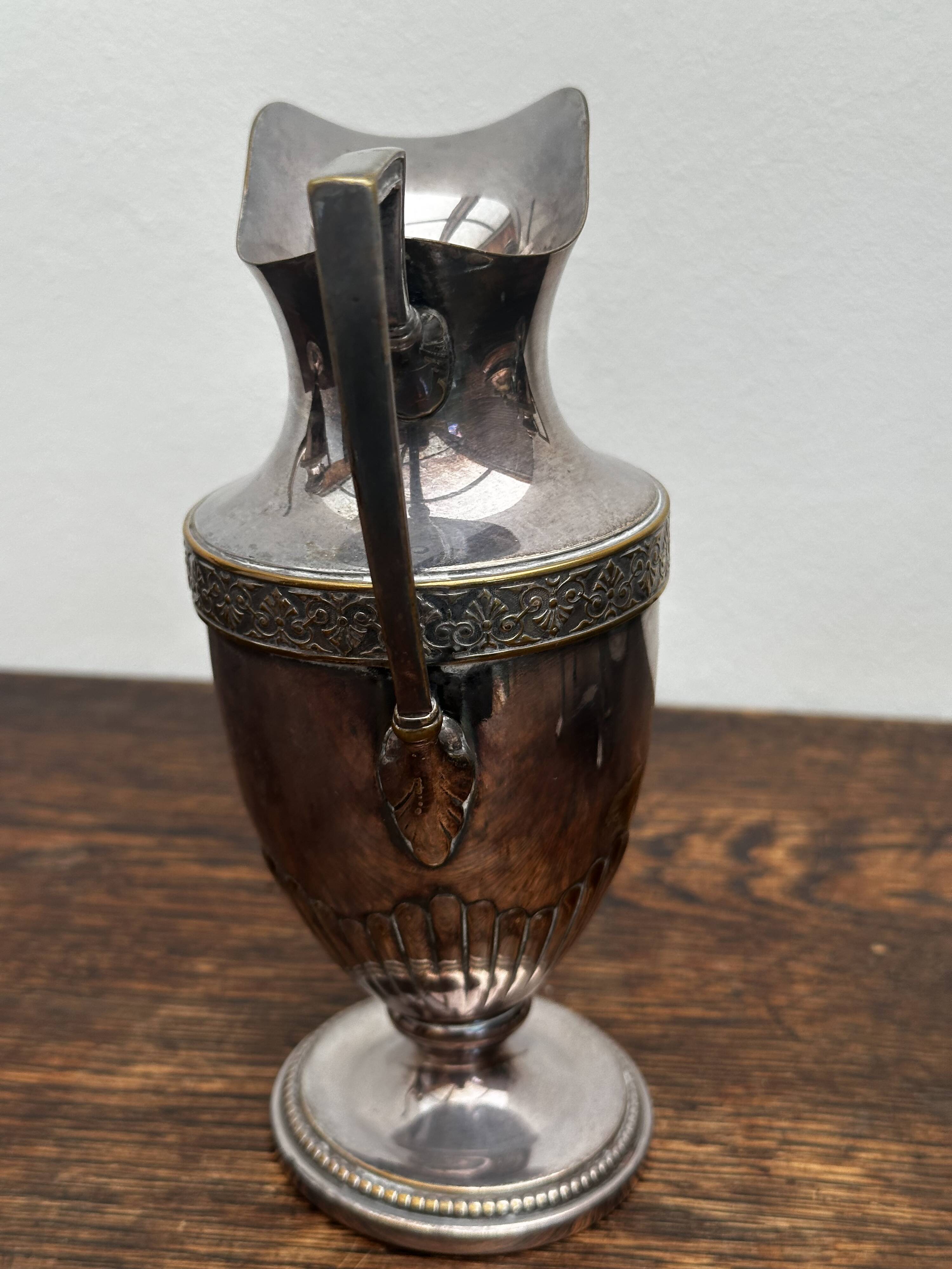 Silver-plated tea and coffee service from the Art Nouveau period