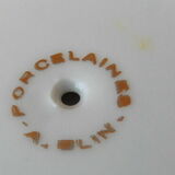 Limoges porcelain saucière by A.Blin vintage Vierzon décor