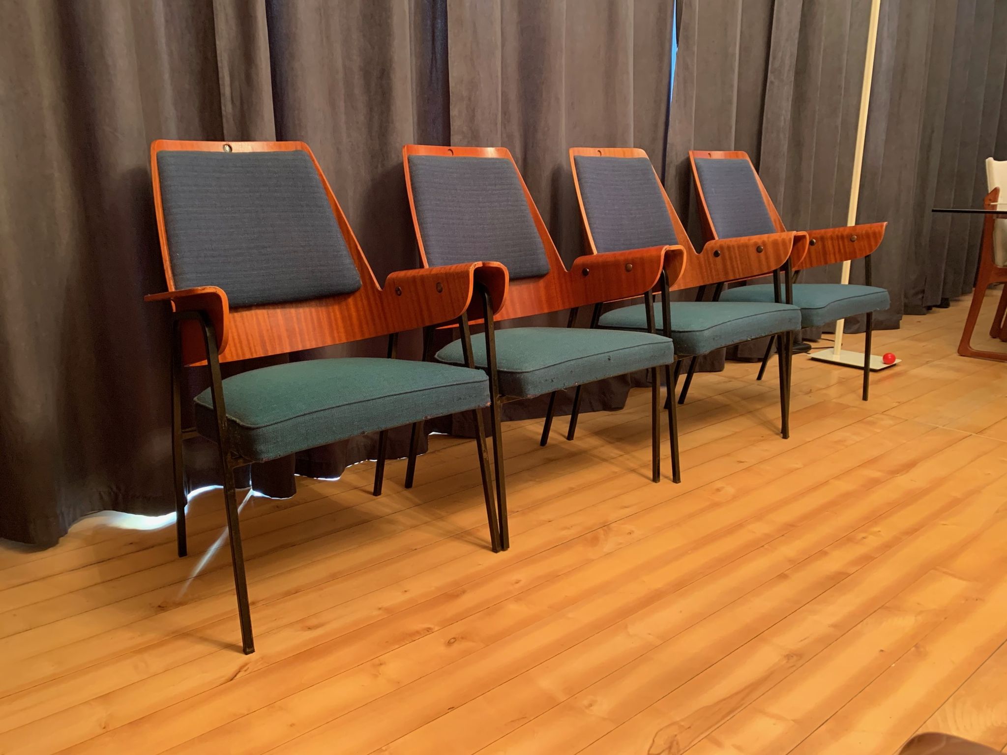 Set of four chairs, 1960s