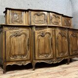 Monumental Provençal Louis XV style sliding sideboard