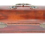 petite malle en bois et laiton