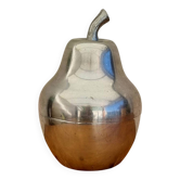 Vintage metal ice cube pear