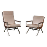 1950s Pair of Lounge Chairs by Rob Parry for Gelderland, Netherlands