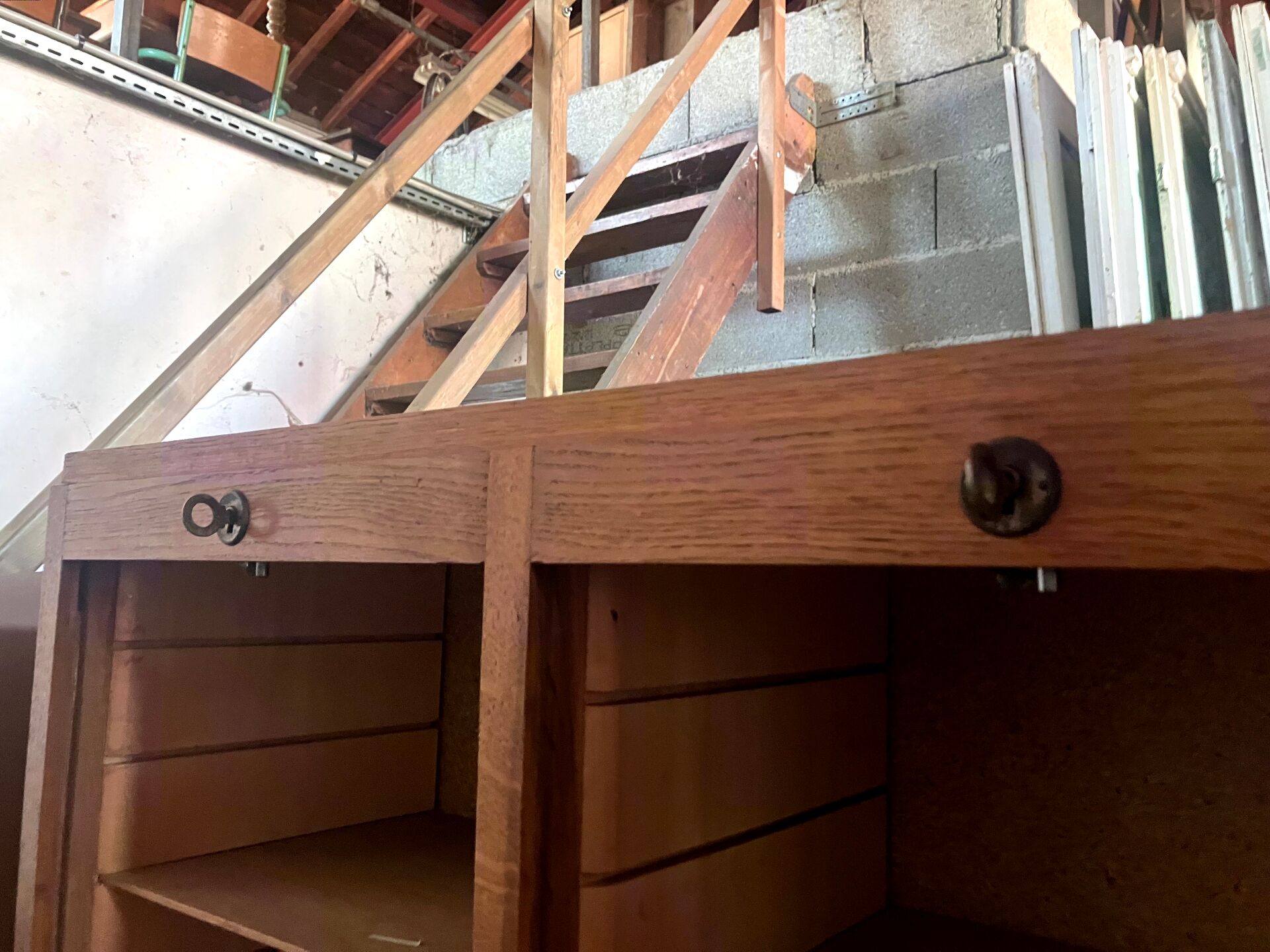 Wooden Curtain Cabinet
