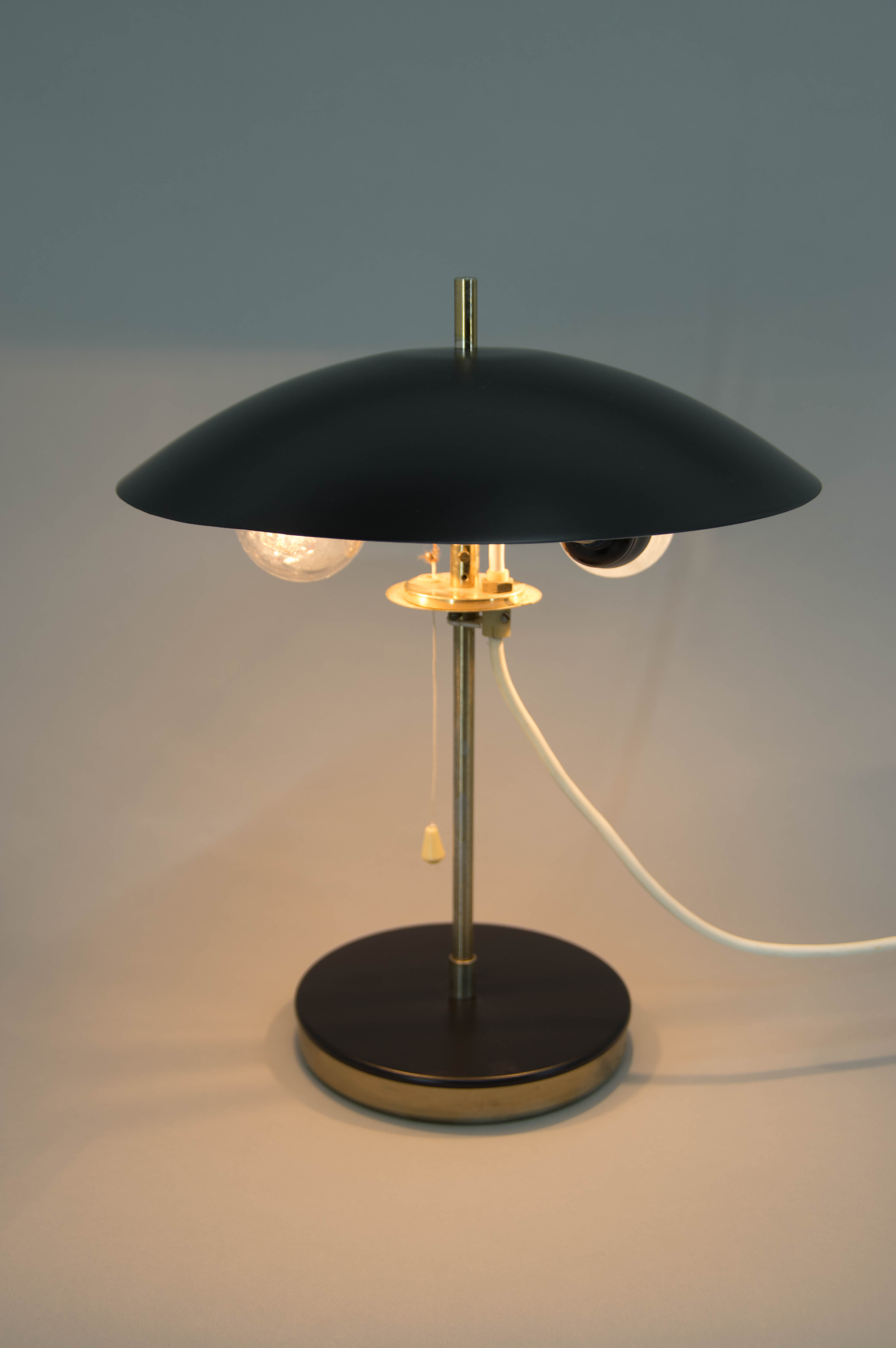 Art Deco Table Lamp, Czechoslovakia, 1950s